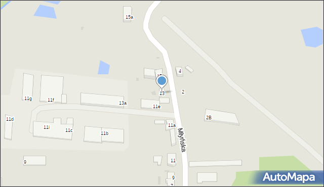 Połczyn-Zdrój, Młyńska, 13, mapa Połczyn-Zdrój