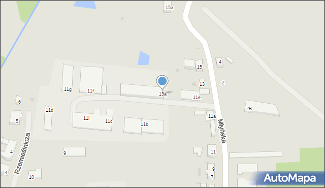 Połczyn-Zdrój, Młyńska, 13a, mapa Połczyn-Zdrój