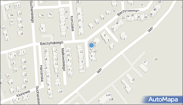 Polkowice, Młodych, 6, mapa Polkowice