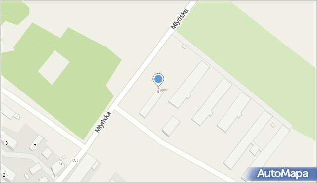 Pozezdrze, Młyńska, 6, mapa Pozezdrze