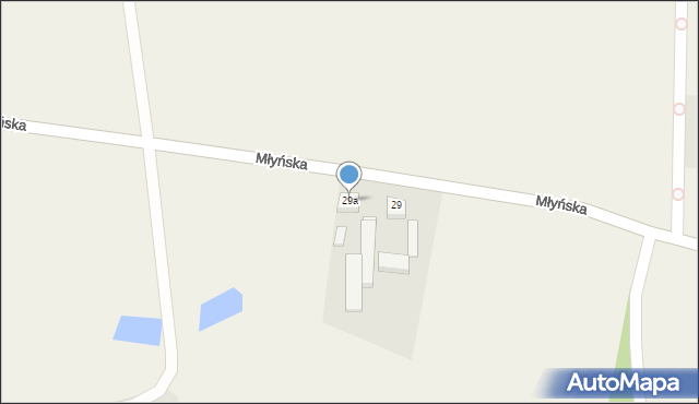 Przechlewo, Młyńska, 29a, mapa Przechlewo