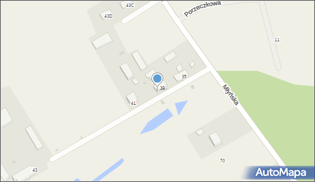 Przechlewo, Młyńska, 39a, mapa Przechlewo