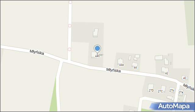 Przechlewo, Młyńska, 44C, mapa Przechlewo