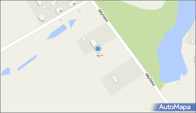 Przechlewo, Młyńska, 70, mapa Przechlewo