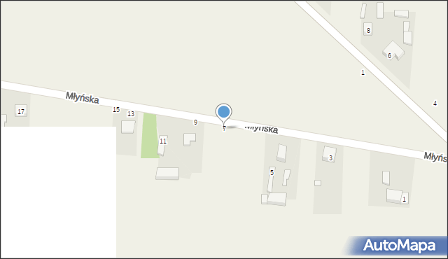 Radoszewice, Młyńska, 7, mapa Radoszewice