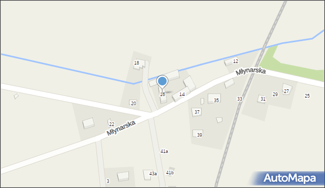 Rogów Sobócki, Młynarska, 16, mapa Rogów Sobócki