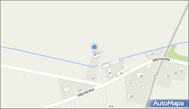 Rogów Sobócki, Młynarska, 18, mapa Rogów Sobócki
