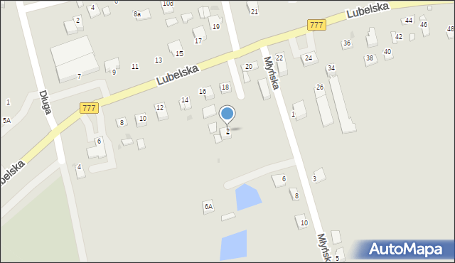 Sandomierz, Młyńska, 2, mapa Sandomierza