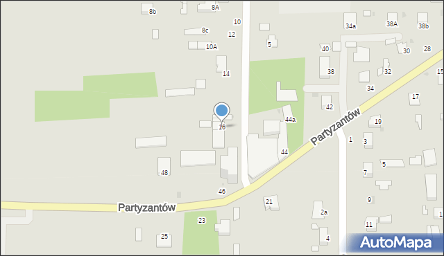 Skaryszew, Młynarska, 16, mapa Skaryszew