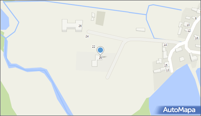 Skrzynno, Młynarska, 20, mapa Skrzynno