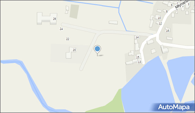 Skrzynno, Młynarska, 21, mapa Skrzynno