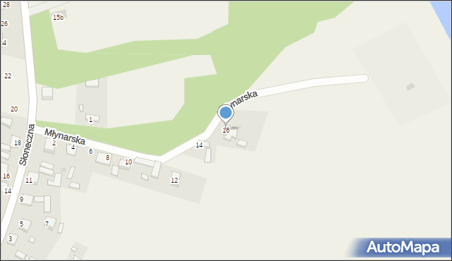 Styków, Młynarska, 16, mapa Styków