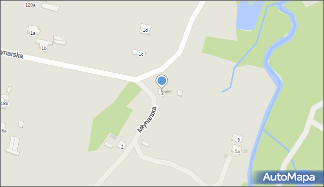 Suchedniów, Młynarska, 3, mapa Suchedniów