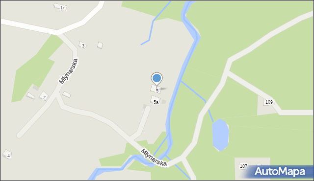 Suchedniów, Młynarska, 5, mapa Suchedniów