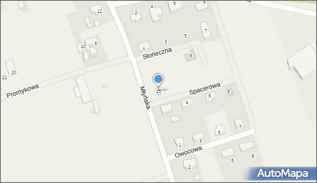 Święta, Młyńska, 15, mapa Święta