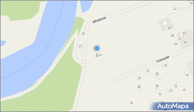 Szumin, Mlekicie, 23, mapa Szumin