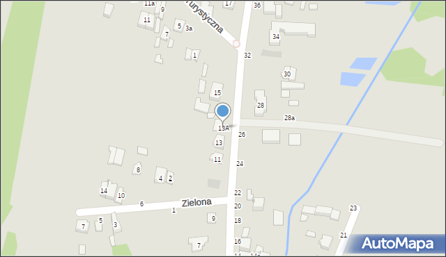 Tuszyn, Młynkowa, 13A, mapa Tuszyn