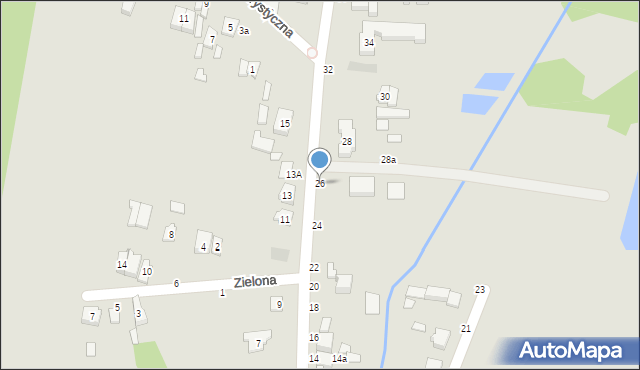Tuszyn, Młynkowa, 26, mapa Tuszyn