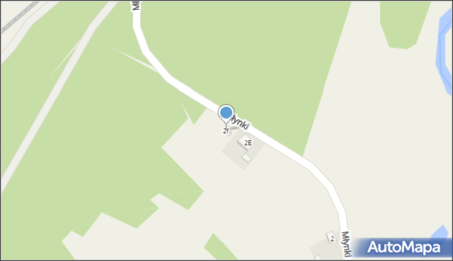Wesoła, Młynki, 2f, mapa Wesoła
