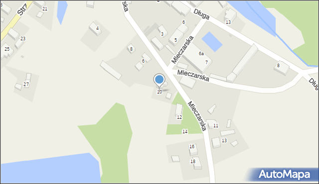 Wilczków, Mleczarska, 10, mapa Wilczków