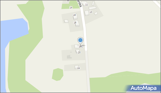 Wilczków, Mleczarska, 18C, mapa Wilczków