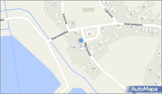 Wilczkowice, Młynarska, 2, mapa Wilczkowice