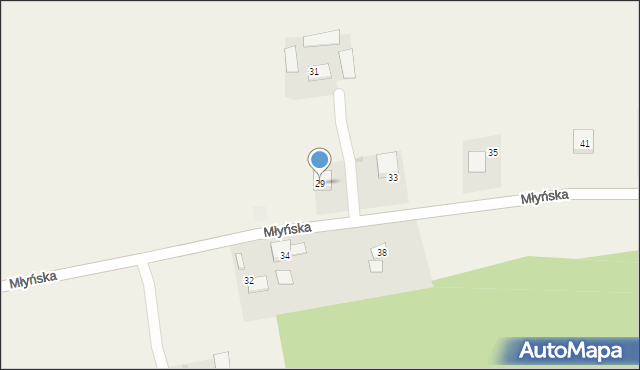 Zbiczno, Młyńska, 29, mapa Zbiczno