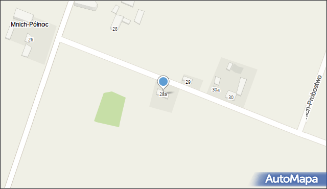 Mnich-Ośrodek, Mnich-Ośrodek, 28a, mapa Mnich-Ośrodek