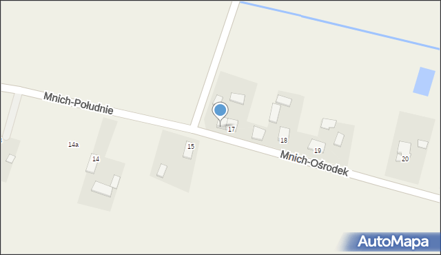 Mnich-Południe, Mnich-Południe, 17a, mapa Mnich-Południe