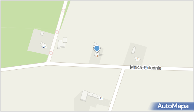 Mnich-Południe, Mnich-Południe, 3, mapa Mnich-Południe