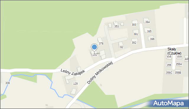 Mników, Mników, 131, mapa Mników