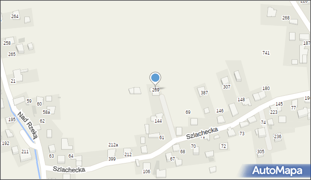 Mników, Mników, 269, mapa Mników