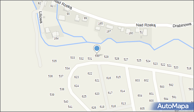 Mników, Mników, 530, mapa Mników