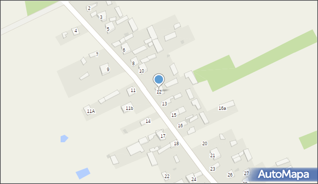 Mniszek, Mniszek, 12, mapa Mniszek