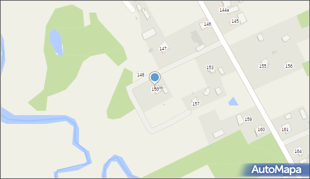 Mniszek, Mniszek, 150, mapa Mniszek