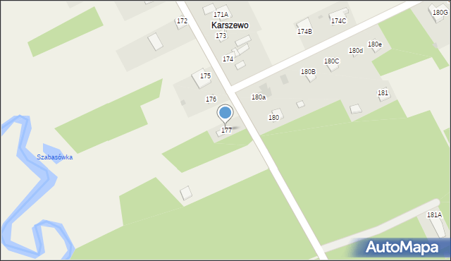 Mniszek, Mniszek, 177, mapa Mniszek