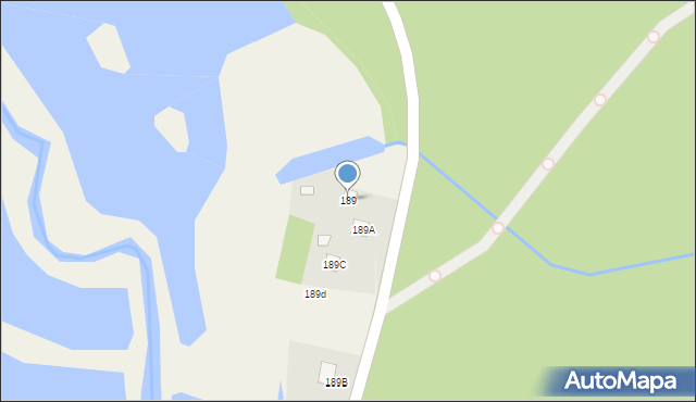 Mniszek, Mniszek, 189, mapa Mniszek