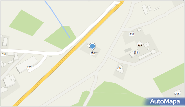 Mniszek, Mniszek, 236, mapa Mniszek