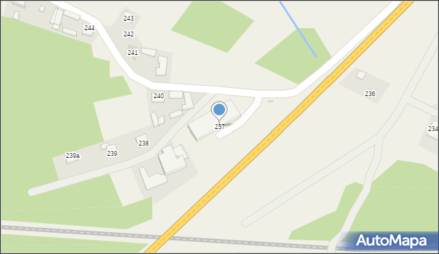 Mniszek, Mniszek, 237, mapa Mniszek