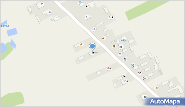 Mniszek, Mniszek, 47, mapa Mniszek