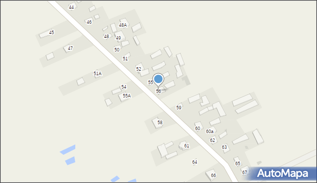 Mniszek, Mniszek, 56, mapa Mniszek