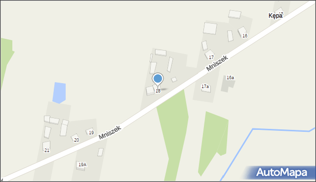Mniszek, Mniszek, 18, mapa Mniszek