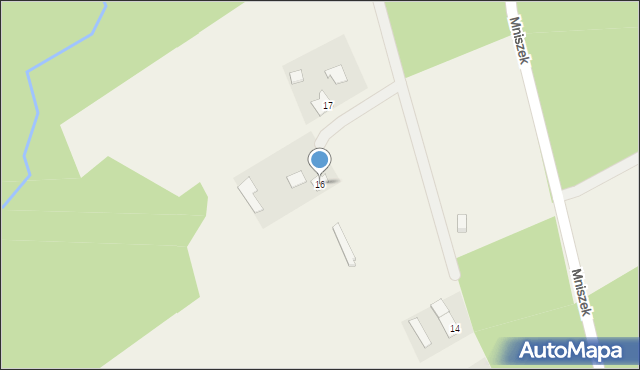 Mniszek, Mniszek, 16, mapa Mniszek