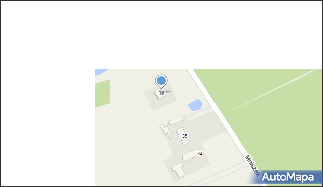 Mniszek, Mniszek, 36, mapa Mniszek