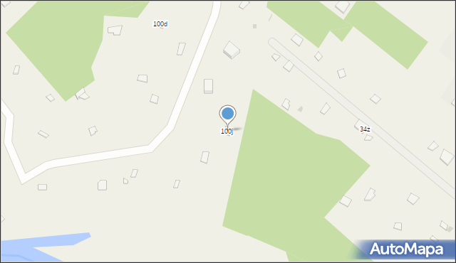 Mniszew, Mniszew, 100j, mapa Mniszew