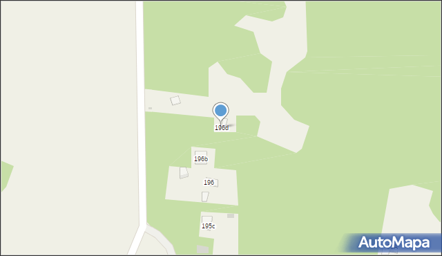Mniszew, Mniszew, 196d, mapa Mniszew