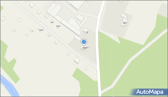 Mniszew, Mniszew, 36G, mapa Mniszew