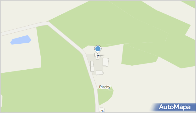 Mniszki, Mniszki, 27, mapa Mniszki