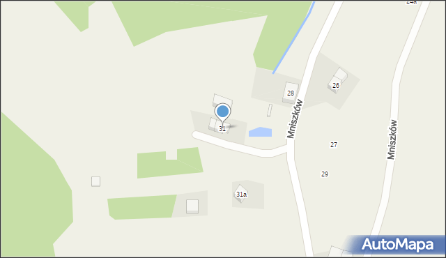Mniszków, Mniszków, 31, mapa Mniszków