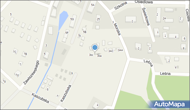 Białogóra, Morska, 3bb, mapa Białogóra